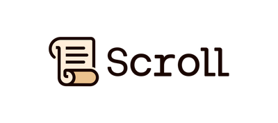 Scroll logo