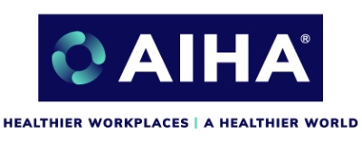 American Industrial Hygiene Association (AIHA) logo