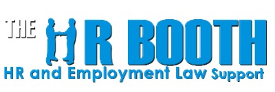 The HR Booth logo