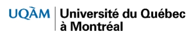 Université du Québec à Montréal logo