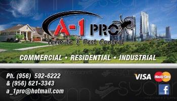 A-1Pro Termite & Pest Control logo
