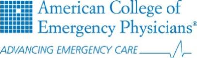 American College of Emergency Physicians logo
