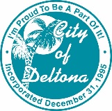 CITY OF DELTONA logo