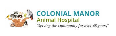 Colonial Manor Animal Hospital logo