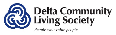 Delta Community Living Society logo