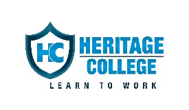 HERITAGE COLLEGE logo