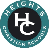 Heights Christian Schools logo