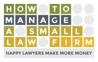 How To MANAGE A Small Law Firm logo