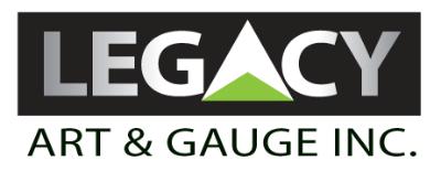 Legacy Art & Gauge Inc logo