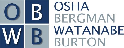 Osha Bergman Watanabe & Burton LLP logo