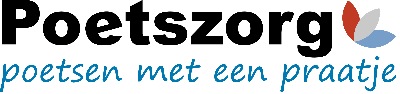 Poetszorg, poetsen met een praatje logo
