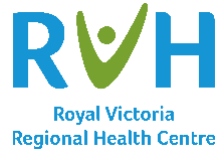 Royal Victoria Regional Health Centre logo