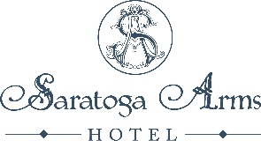 Saratoga Arms Hotel logo
