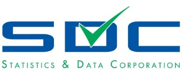 Statistics & Data Corporation (SDC) logo