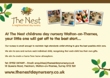The Nest Day Nursery logo