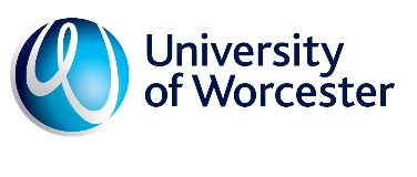 University of Worcester logo
