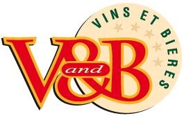V AND B logo