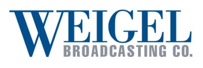 Weigel Broadcasting Co. logo