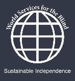 World Services for the Blind logo