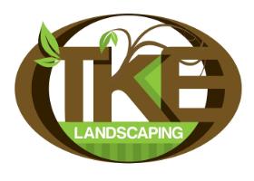 TKE landscaping logo