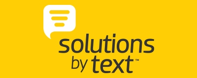 Solutions by Text logo