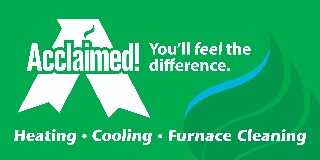 Acclaimed! Heating, Cooling & Furnace Cleaning logo