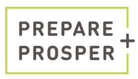 Prepare + Prosper logo
