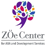 ZOe Center for ABA and Development Services logo