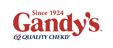 GANDY'S logo