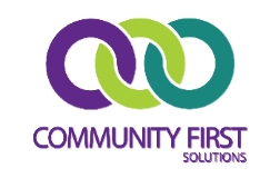 Community First Solutions logo