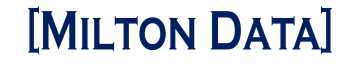 Milton Data logo