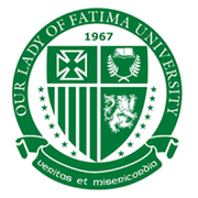 Our Lady of Fatima University logo