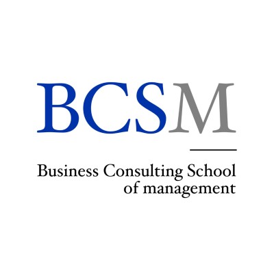 BCSM Business Consulting School of Management logo