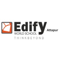 Edify World School Attapur logo