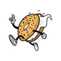 Jeff's Bagel Run logo