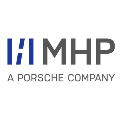 MHP – A Porsche Company logo