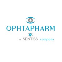 Ophtapharm, a Sentiss Company logo