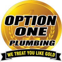 Option One Plumbing logo