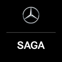 SAGA Mercedes-Benz logo