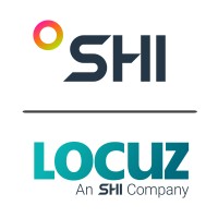 SHI | Locuz - An SHI Company logo