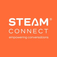 Steam-connect | empowering conversations logo