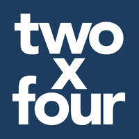 Two by Four logo