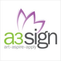 A3 Sign - Al Alamaa Al Mumayzah Sign Logo