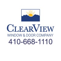 ClearView Window and Door Company logo