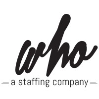 who... a staffing company logo