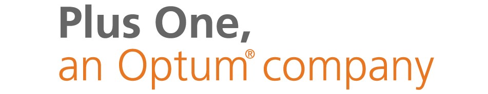 Plus One, an Optum Company logo