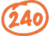 240 Tutoring logo