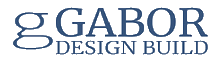 Gabor Design Build logo