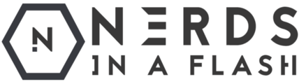 Nerds in a Flash logo