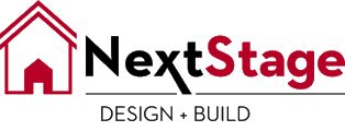 Next Stage Design + Build logo